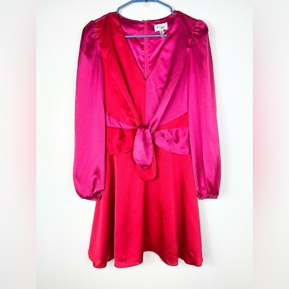 MILLY Stella Satin Dress size 0 - Picture 2 of 12